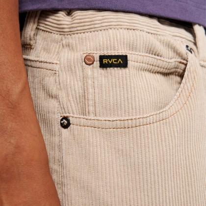 Rvca Calça Dayshift 5 Cord Light Khaki Rvca Calça Dayshift 5 Cord Light Khaki