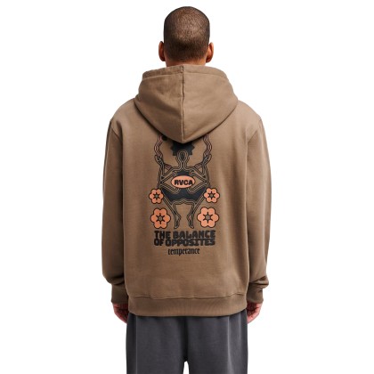 Rvca Sweat Capuz The Temperance Wood Rvca Sweat Capuz The Temperance Wood