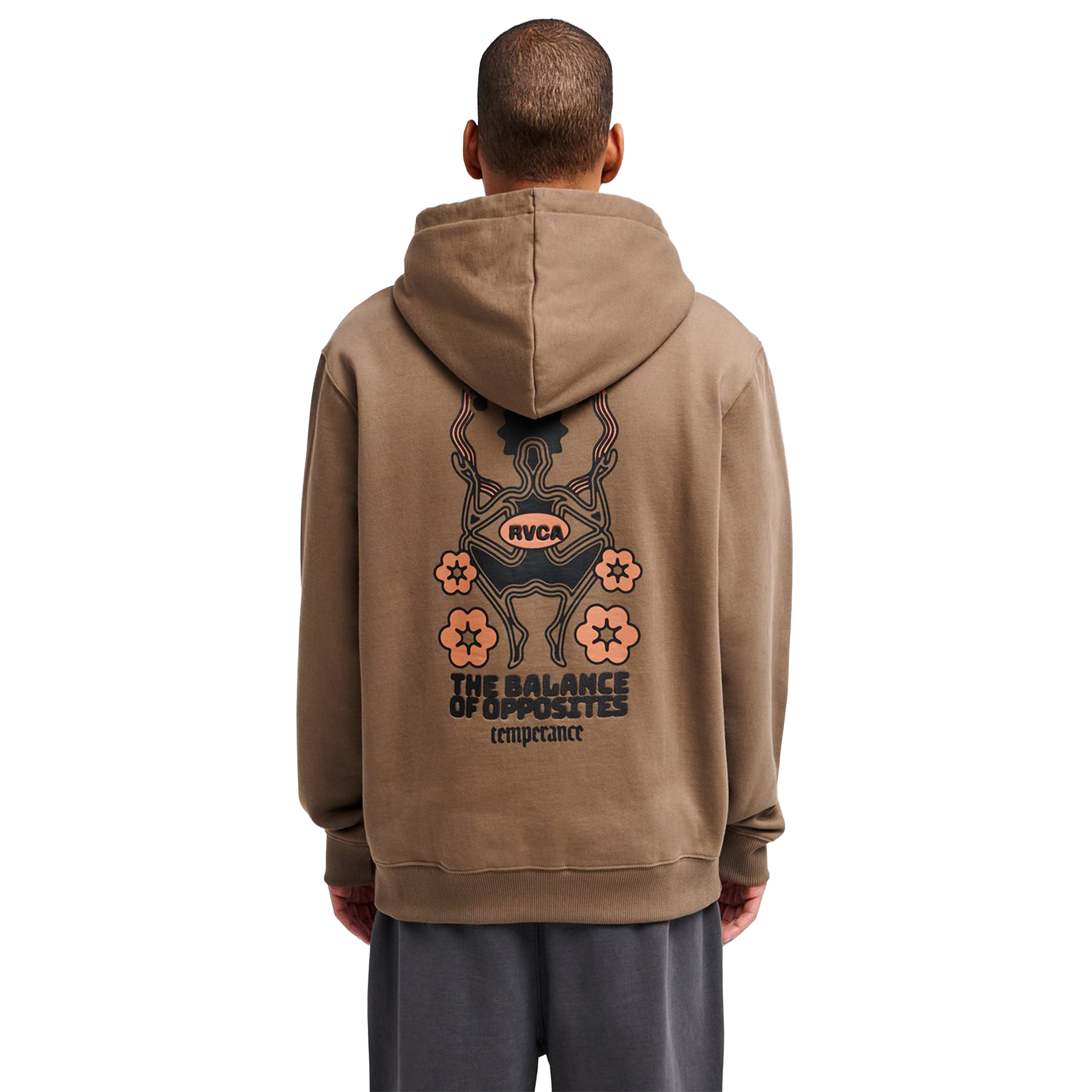 Rvca Sweat Capuz The Temperance Wood