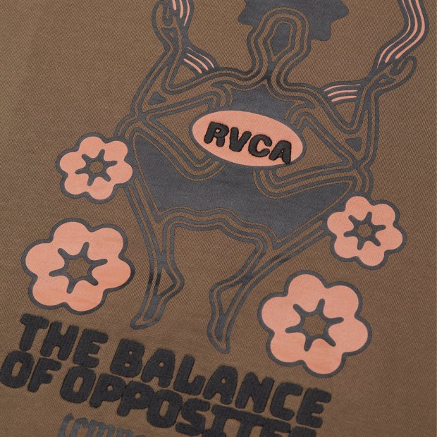 Rvca Sweat Capuz The Temperance Wood