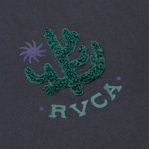 Rvca Sweat Basica Sanctum Garage Blue