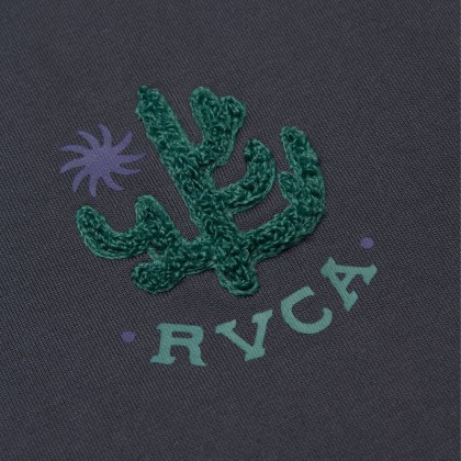 Rvca Sweat Basica Sanctum Garage Blue Rvca Sweat Basica Sanctum Garage Blue