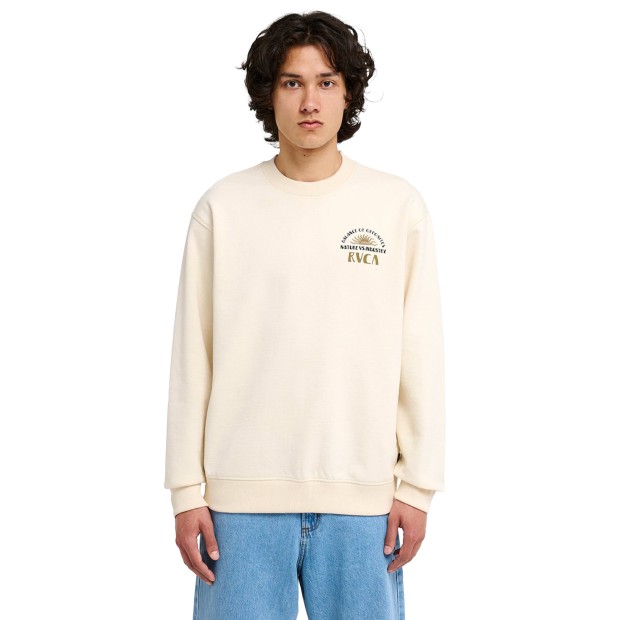Rvca Sweat Basica Sun Industries Salt