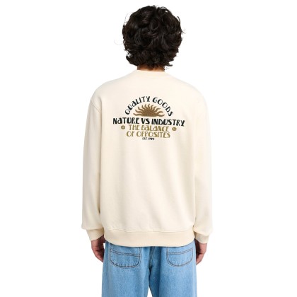 Rvca Sweat Basica Sun Industries Salt Rvca Sweat Basica Sun Industries Salt
