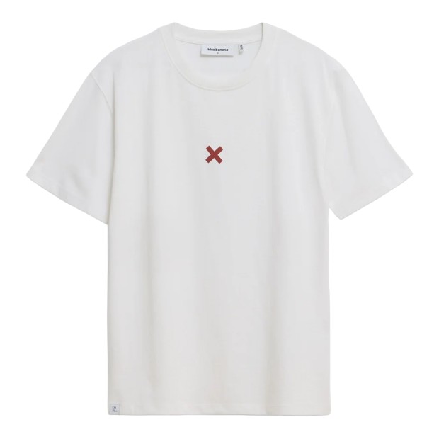 Blue Banana T-shirt Bonfire White