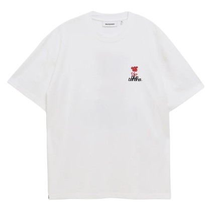 Blue Banana T-shirt Flower White