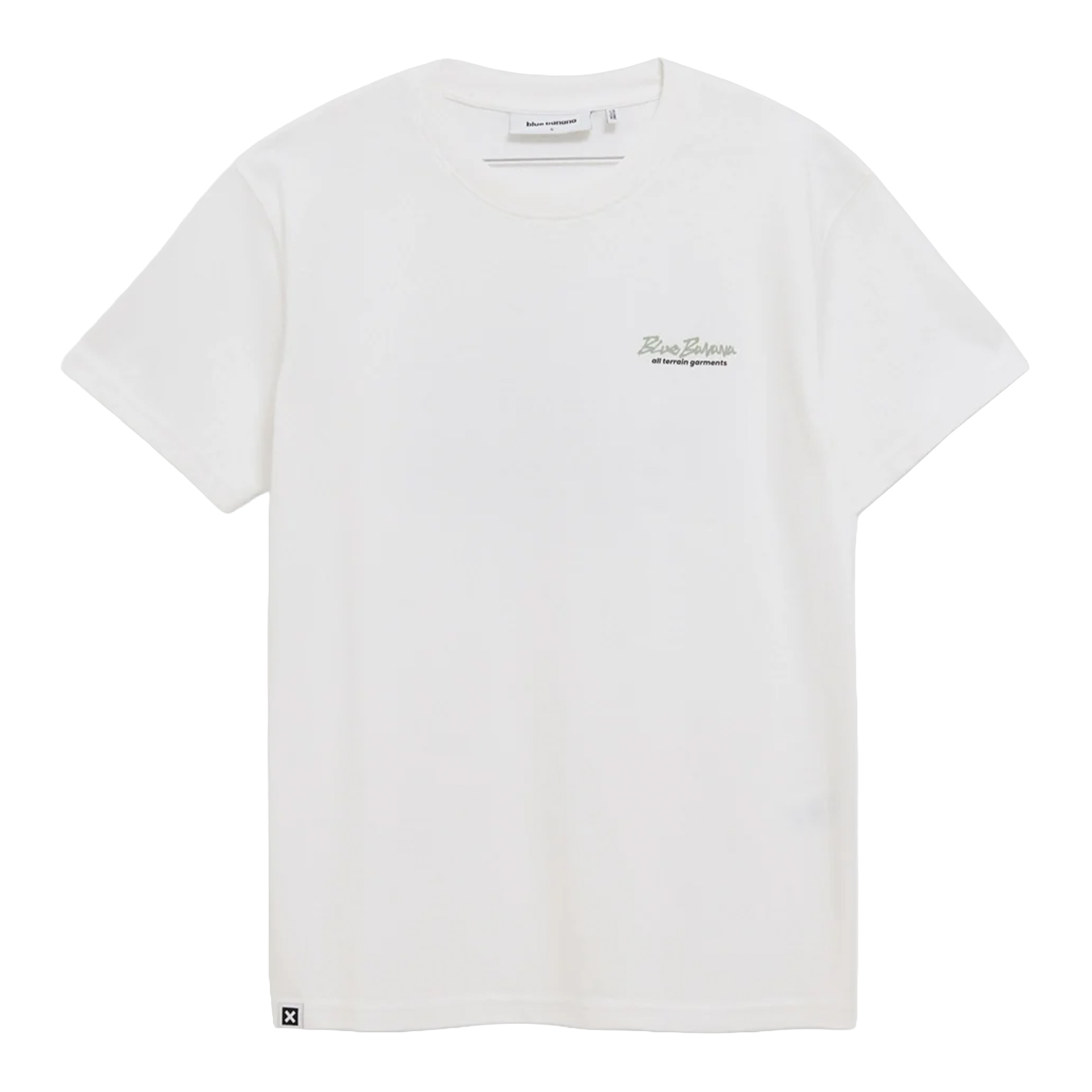 Blue Banana T-shirt Go Explore White