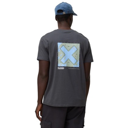 Blue Banana T-shirt Map Anthracite Blue Banana T-shirt Map Anthracite