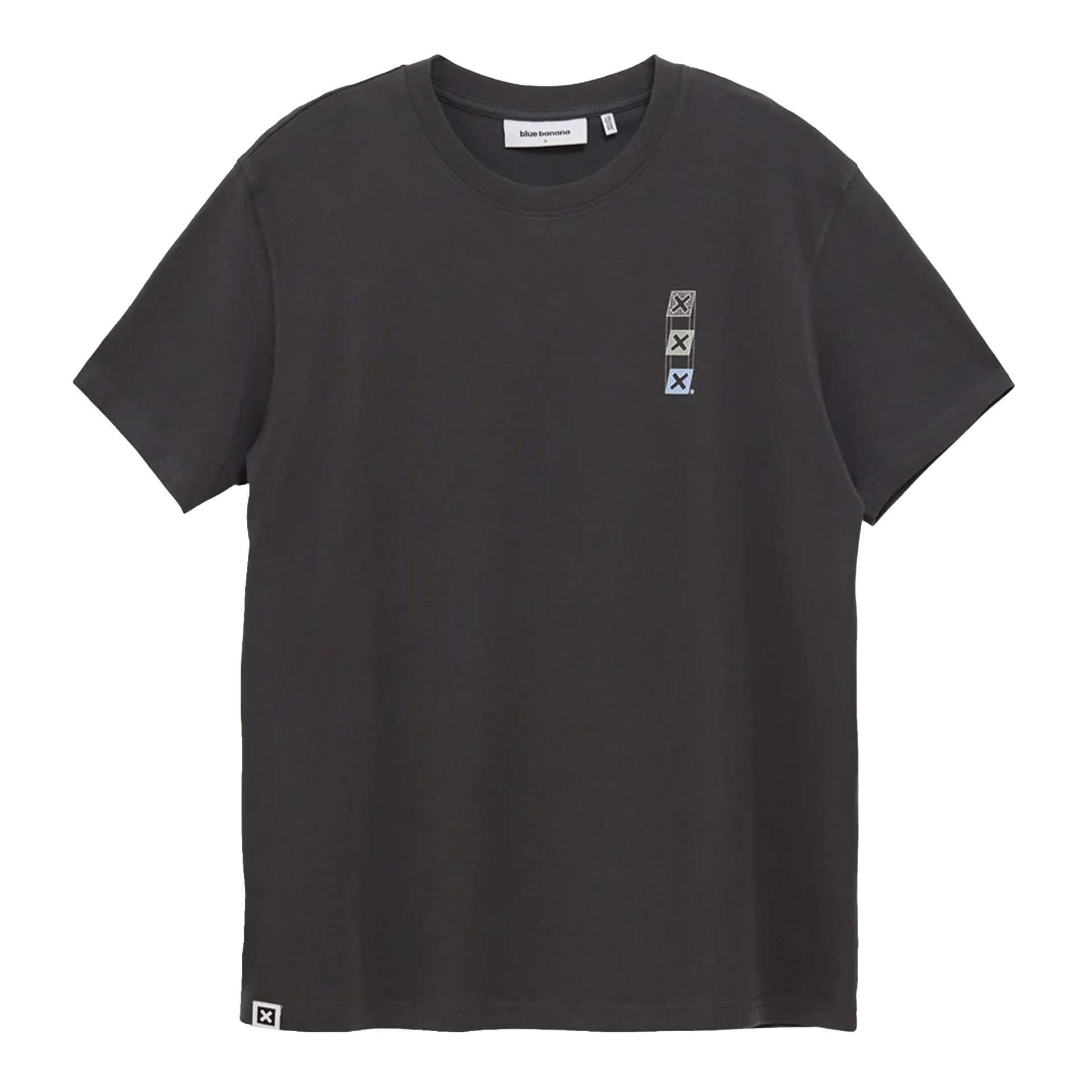Blue Banana T-shirt Map Anthracite