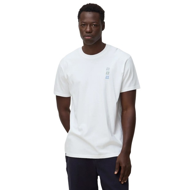 Blue Banana T-shirt Map White
