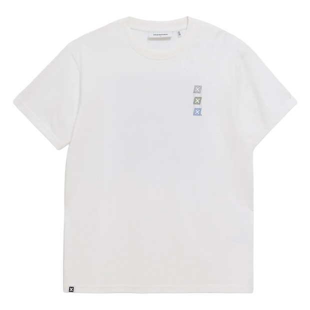 Blue Banana T-shirt Map White