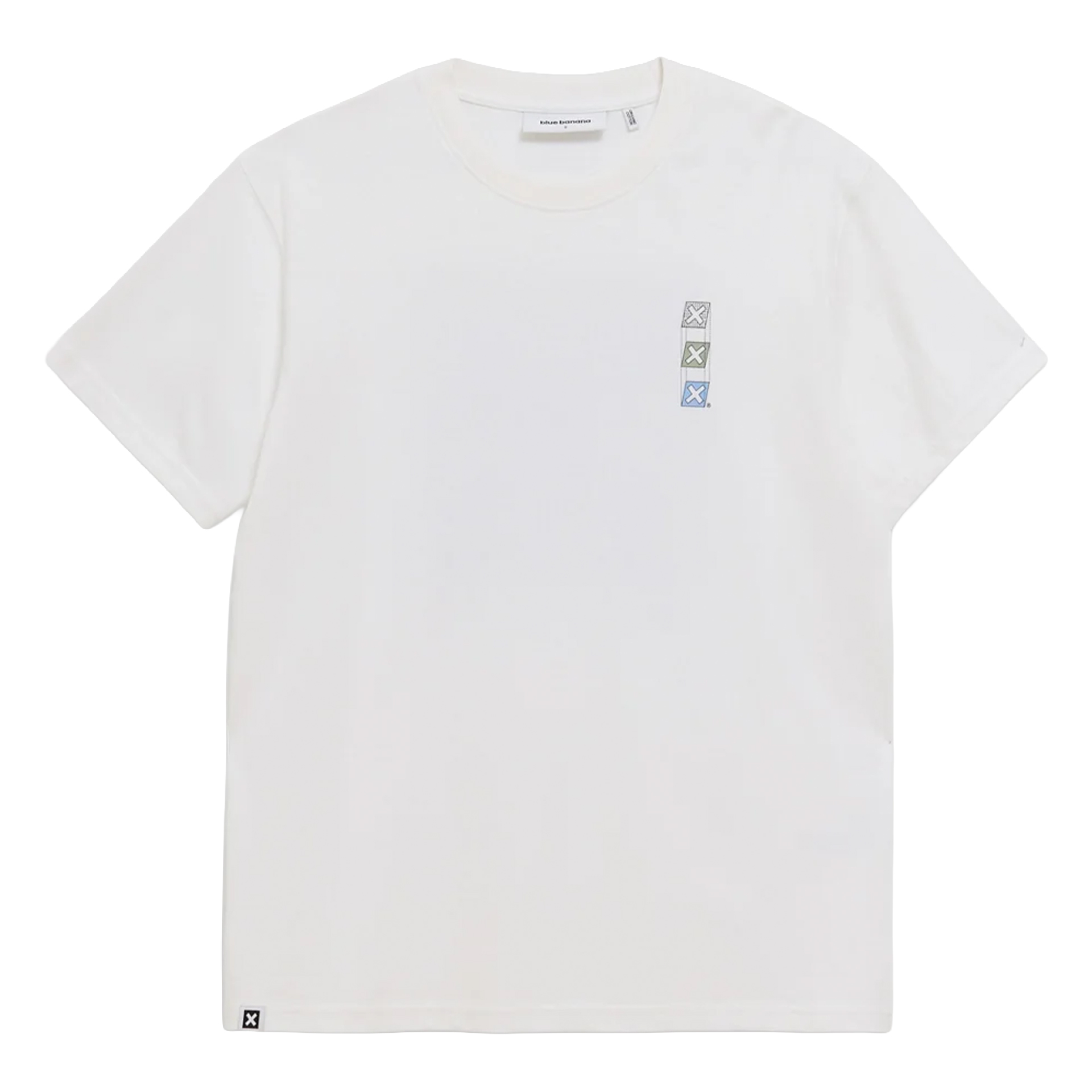 Blue Banana T-shirt Map White