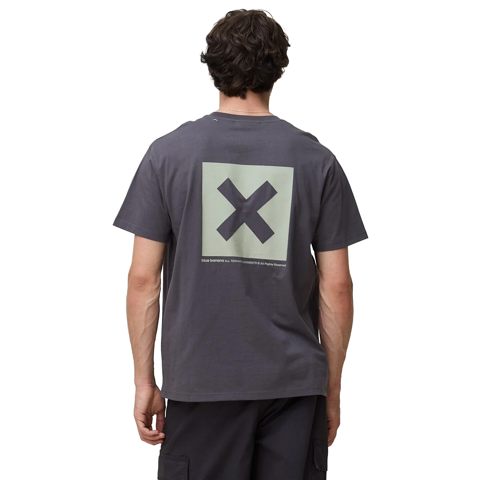 Blue Banana T-shirt Nature Anthracite