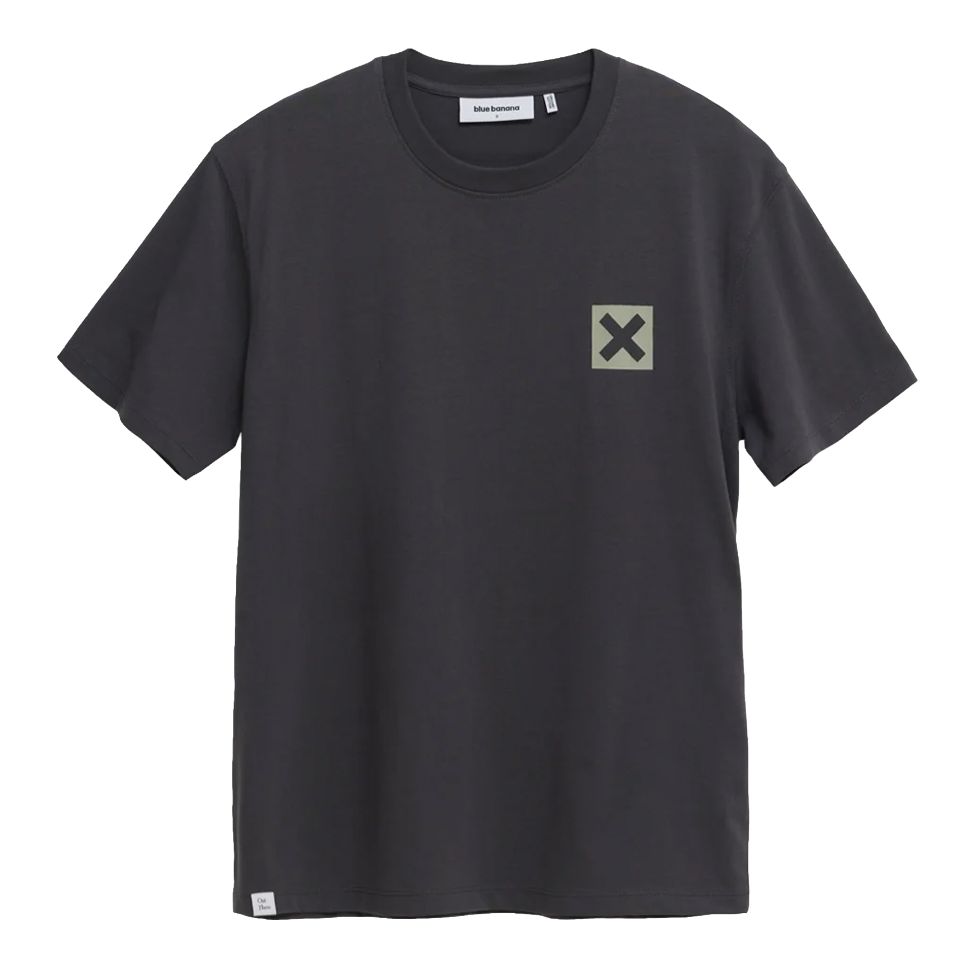 Blue Banana T-shirt Nature Anthracite