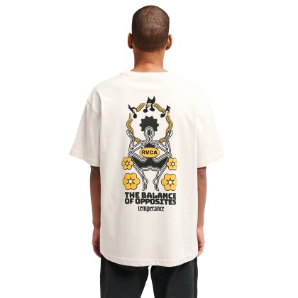 Rvca T-shirt The Temperance Ceramic Rvca T-shirt The Temperance Ceramic