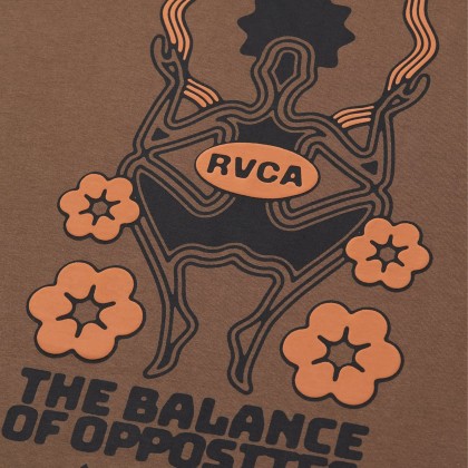Rvca T-shirt The Temperance Wood Rvca T-shirt The Temperance Wood