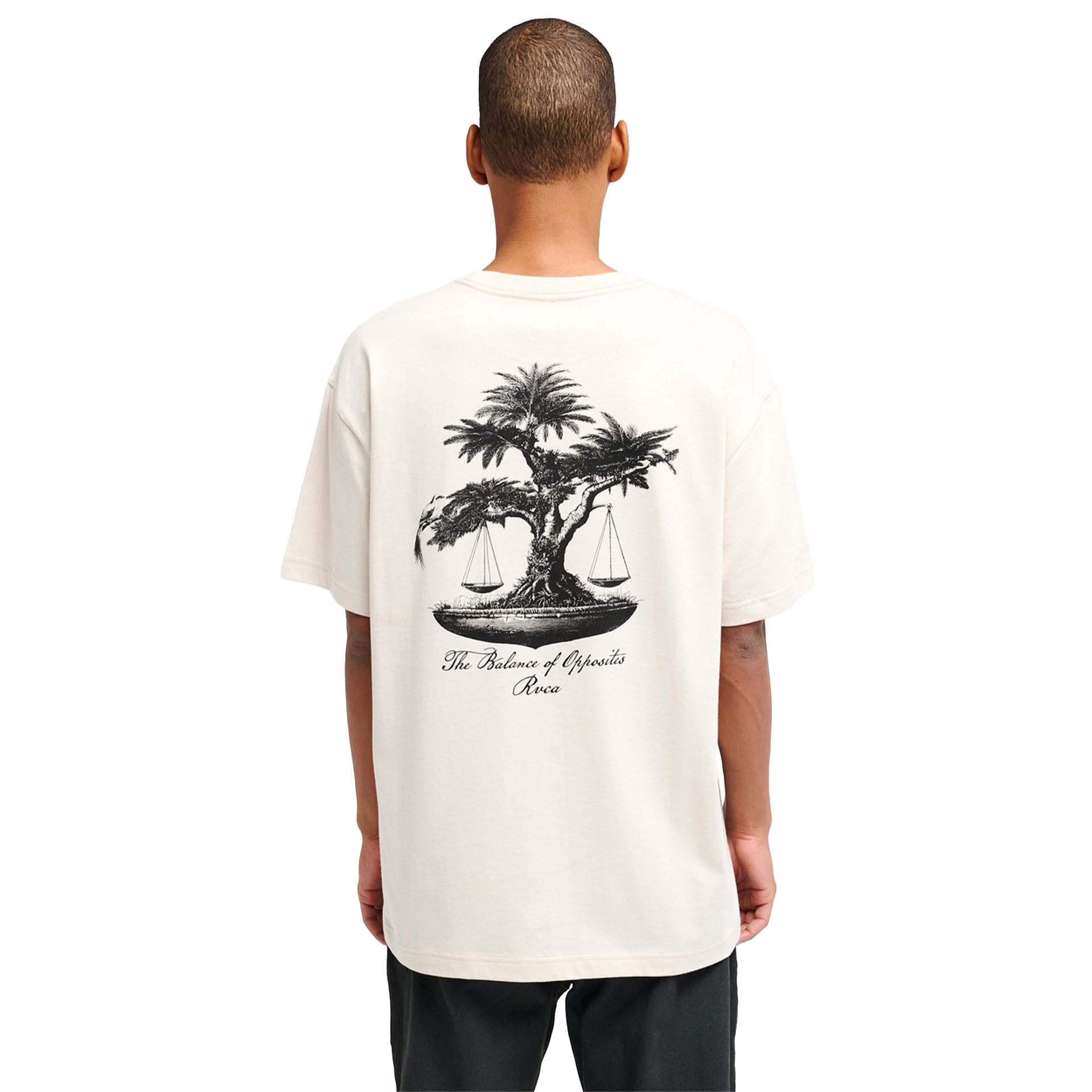 Rvca T-shirt Balance Tree Ceramic
