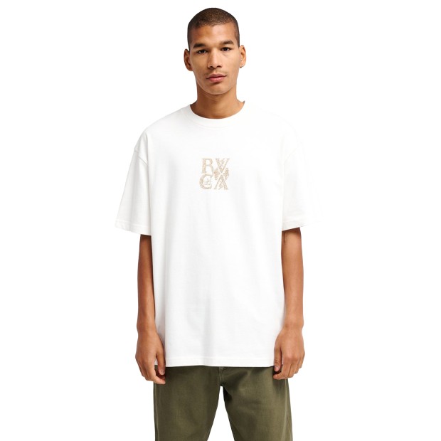 Rvca T-shirt Ornate Salt