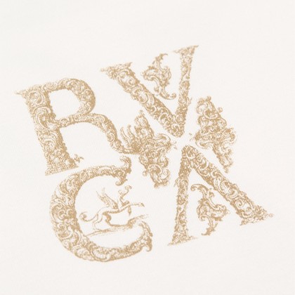 Rvca T-shirt Ornate Salt Rvca T-shirt Ornate Salt