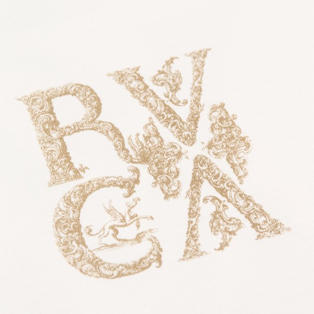 Rvca T-shirt Ornate Salt
