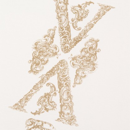Rvca T-shirt Ornate Salt Rvca T-shirt Ornate Salt