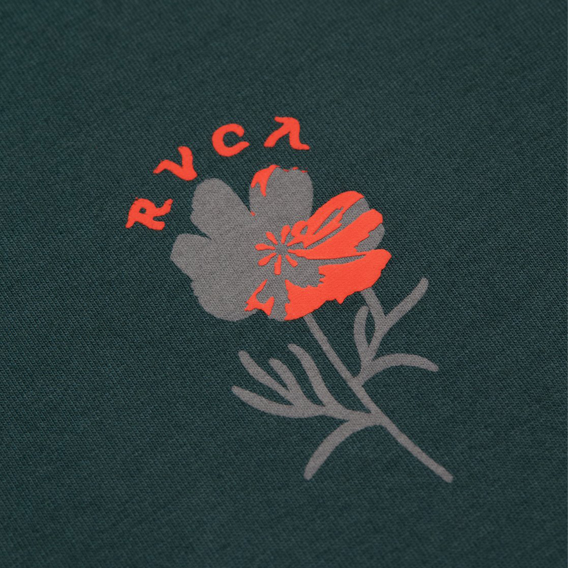 Rvca T-shirt Odai Hunter Green