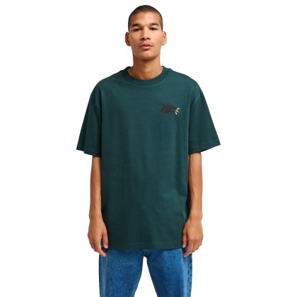 Rvca T-shirt Steadfast Hunter Green Rvca T-shirt Steadfast Hunter Green