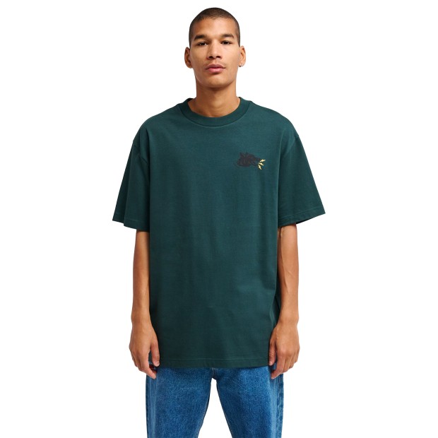 Rvca T-shirt Steadfast Hunter Green