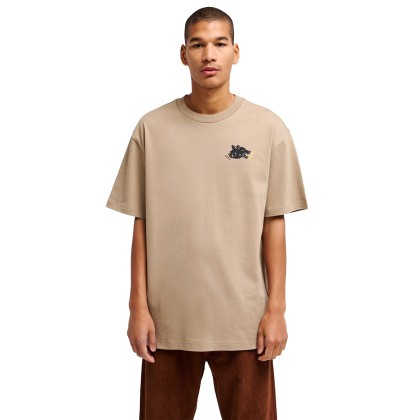 Rvca T-shirt Steadfast Khaki Rvca T-shirt Steadfast Khaki