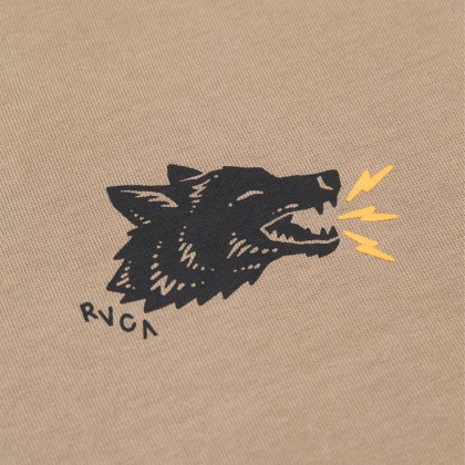 Rvca T-shirt Steadfast Khaki Rvca T-shirt Steadfast Khaki