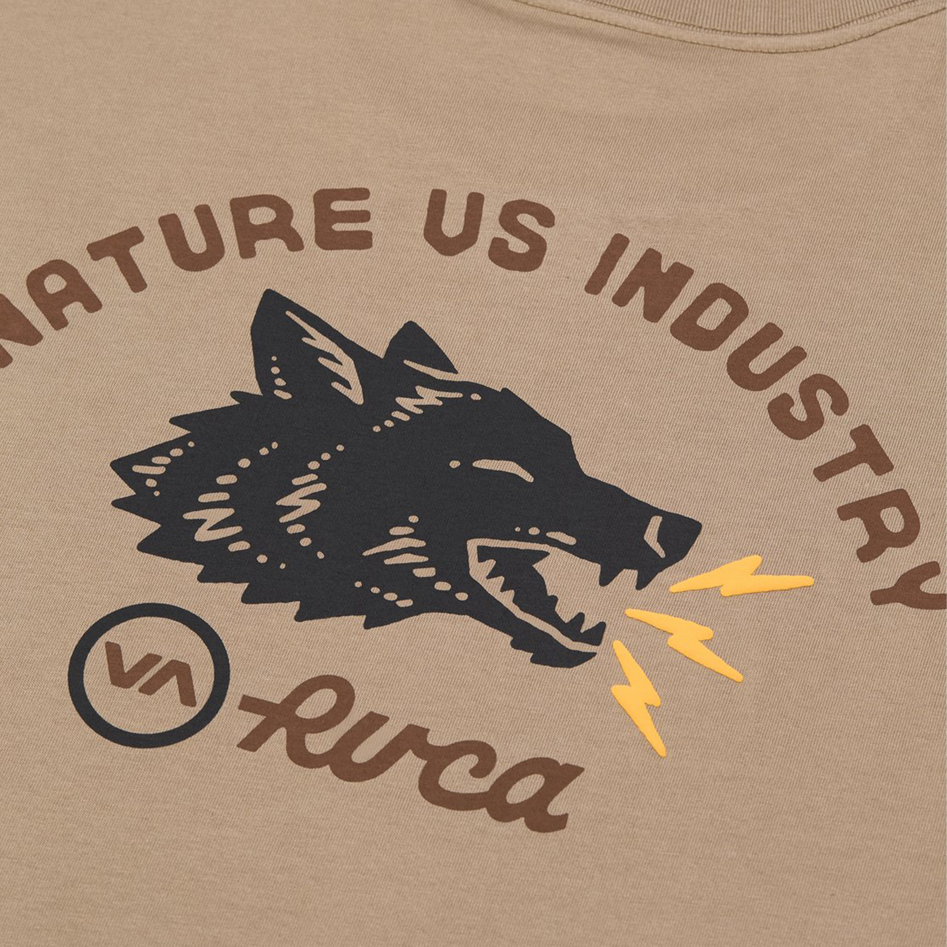 Rvca T-shirt Steadfast Khaki