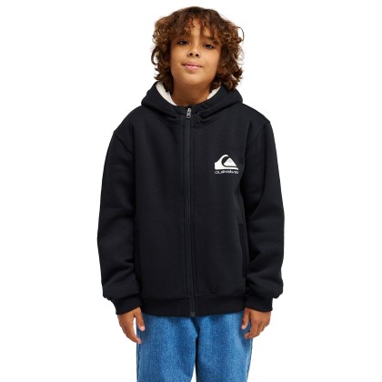Quiksilver Casaco Fleecesherpayth Black Quiksilver Casaco Fleecesherpayth Black