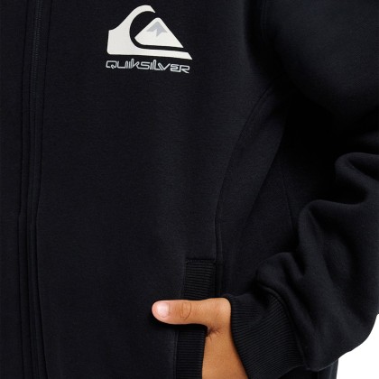 Quiksilver Casaco Fleecesherpayth Black Quiksilver Casaco Fleecesherpayth Black