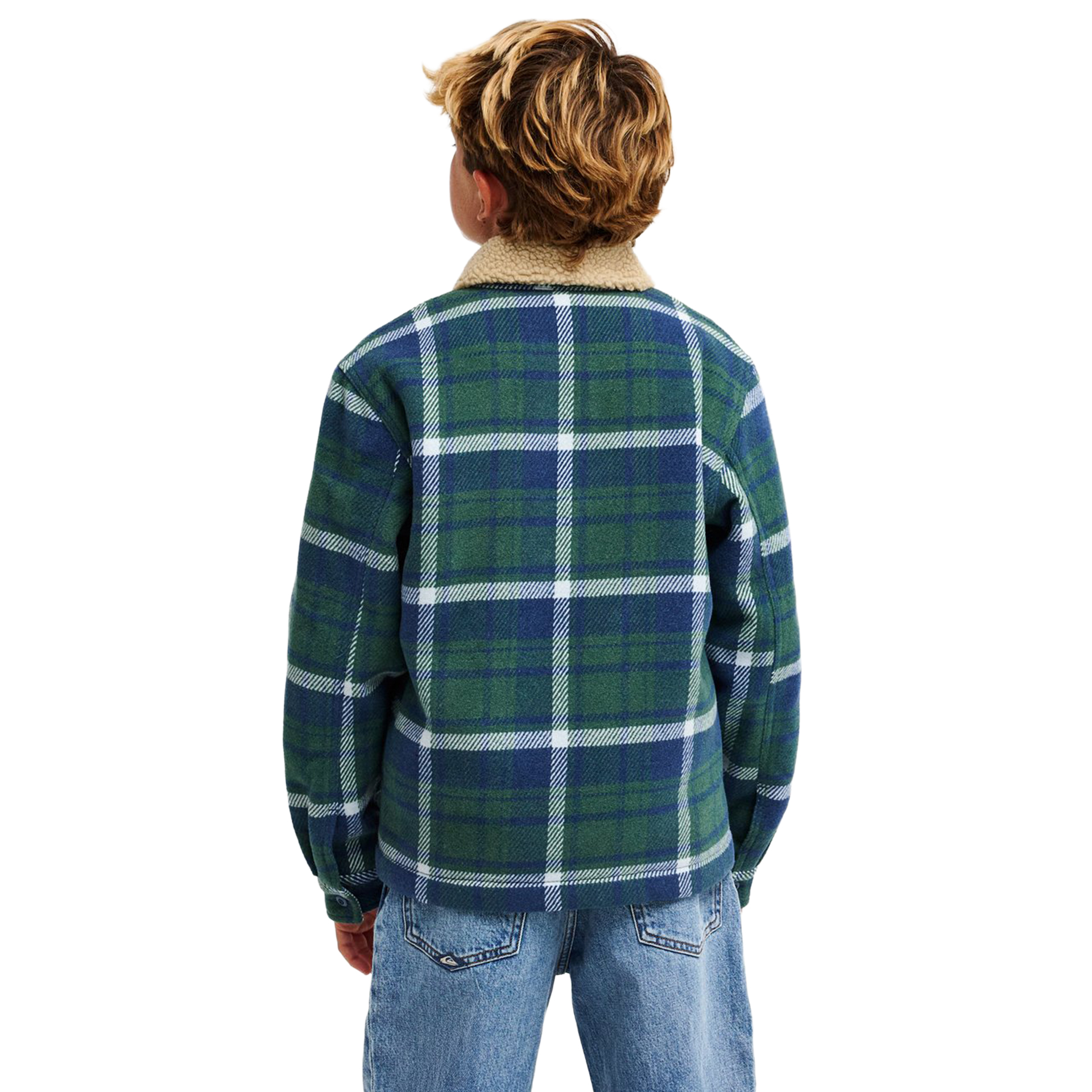 Quiksilver Casaco Sherpa Harring Dkdenimharringcheck