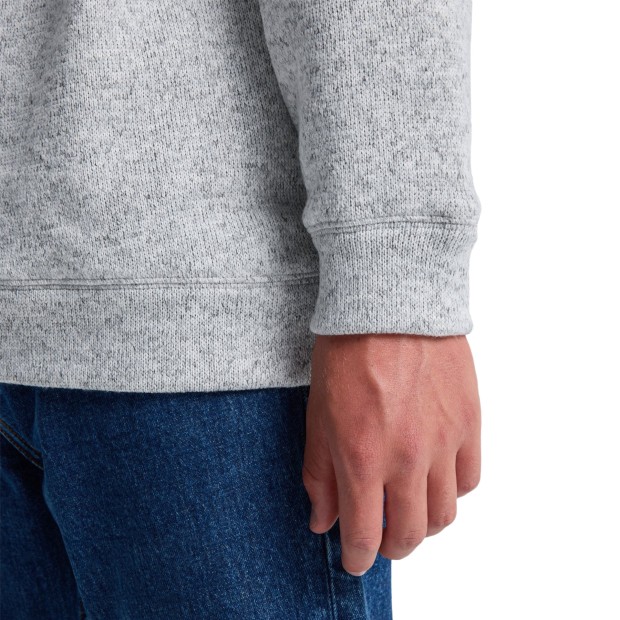 Quiksilver Camisola Keller Crew Light Grey Heather