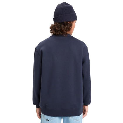 Quiksilver Sweat Salt Water Crew Dark Navy