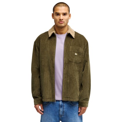 Quiksilver Casaco Sherpa Grape Leaf