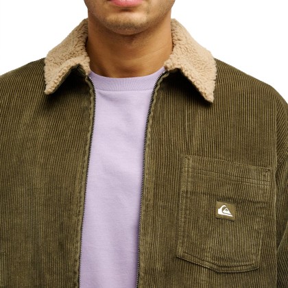 Quiksilver Casaco Sherpa Grape Leaf Quiksilver Casaco Sherpa Grape Leaf