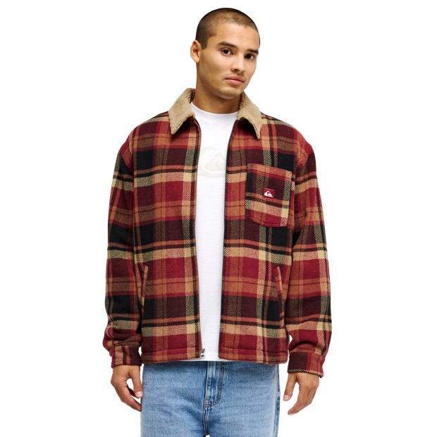 Quiksilver Casaco Sherpa Surf Sherpa Oxblood