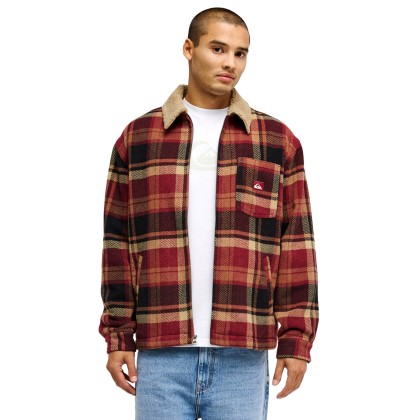 Quiksilver Casaco Sherpa Surf Sherpa Oxblood Quiksilver Casaco Sherpa Surf Sherpa Oxblood