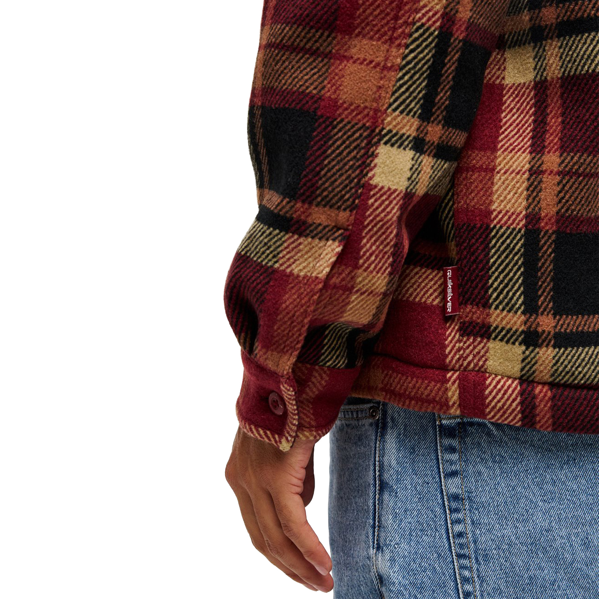Quiksilver Casaco Sherpa Surf Sherpa Oxblood