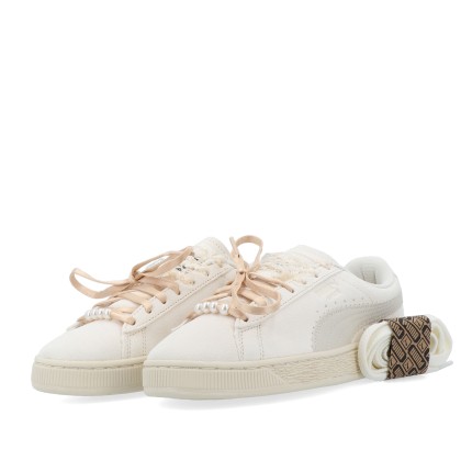 Puma Suede Bloom Wns Frosted Ivory-silver Fog Puma Suede Bloom Wns Frosted Ivory-silver Fog