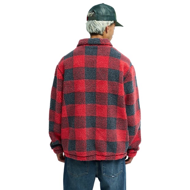 Quiksilver Casaco Bm Buffalo Sherpa Salsa
