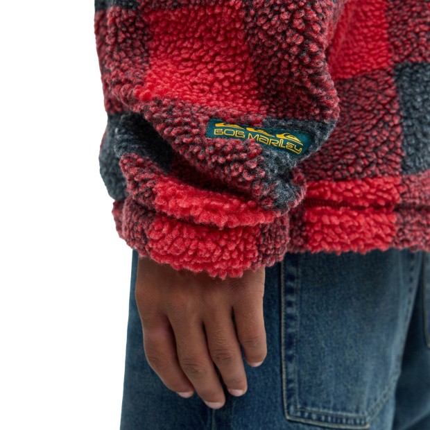 Quiksilver Casaco Bm Buffalo Sherpa Salsa
