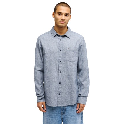 Quiksilver Camisa Motherf Heather Dark Navy Heather Quiksilver Camisa Motherf Heather Dark Navy Heather
