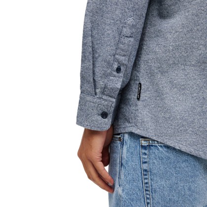 Quiksilver Camisa Motherf Heather Dark Navy Heather Quiksilver Camisa Motherf Heather Dark Navy Heather