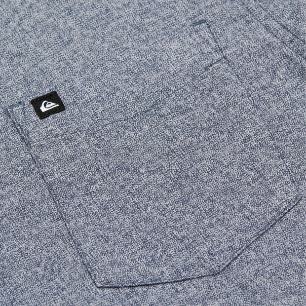 Quiksilver Camisa Motherf Heather Dark Navy Heather