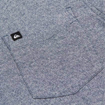 Quiksilver Camisa Motherf Heather Dark Navy Heather Quiksilver Camisa Motherf Heather Dark Navy Heather
