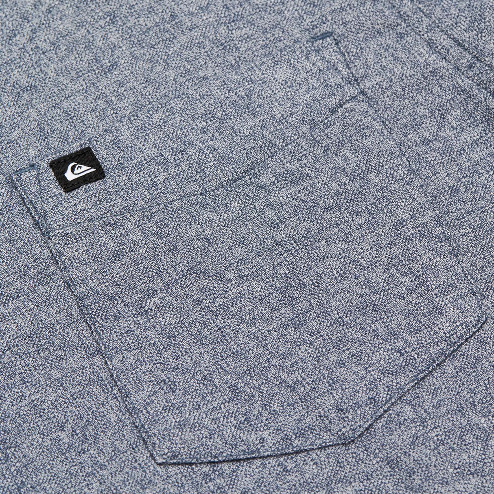 Quiksilver Camisa Motherf Heather Dark Navy Heather