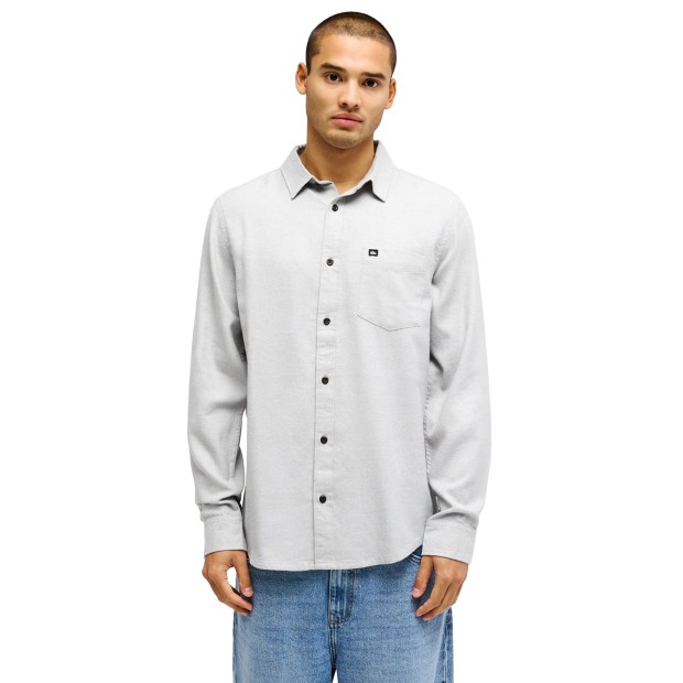 Quiksilver Camisa Motherf Heather Light Grey Heather